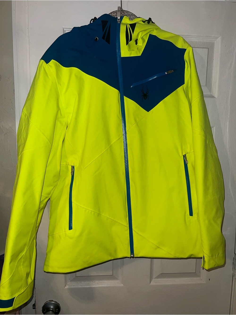 Spyder fanatic jacket men’s ski, snowboarding jacket size large